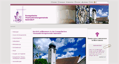 Desktop Screenshot of kirche-aulendorf.de