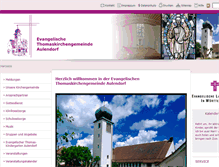 Tablet Screenshot of kirche-aulendorf.de